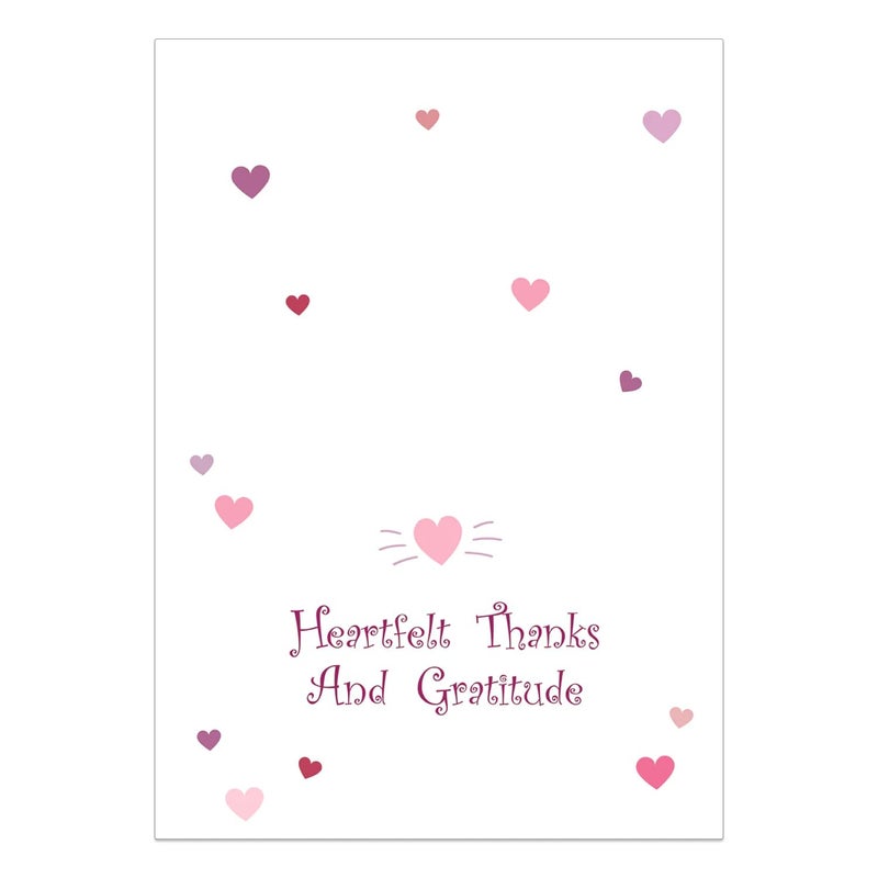 Dog Speak Thank You Card â€“ "Heartfelt Thanks and Gratitude" â€“ Appreciation Card for Dog Sitters & Pet Caregivers - Image 3